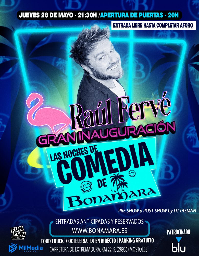 Noches de comedia - Raúl Fervé