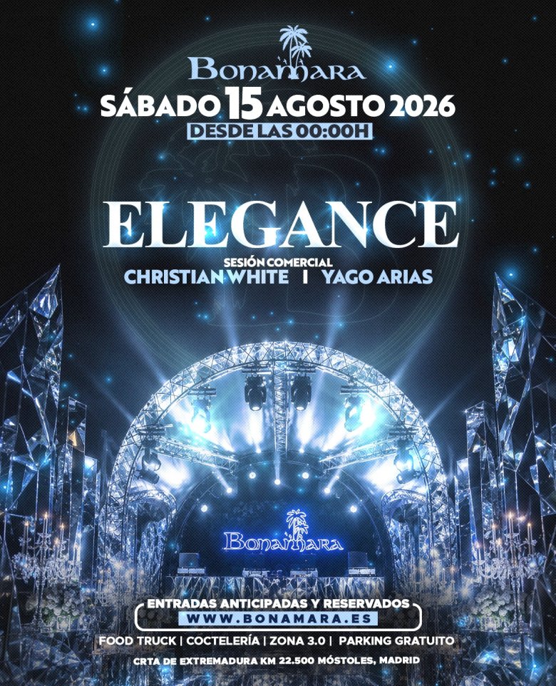 S&aacute;bado - Elegance (Noche)